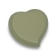 Small Sage Green Heart Urn for Ashes