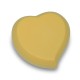 Mustard Seed Matte Heart Keepsake Cremation Urn