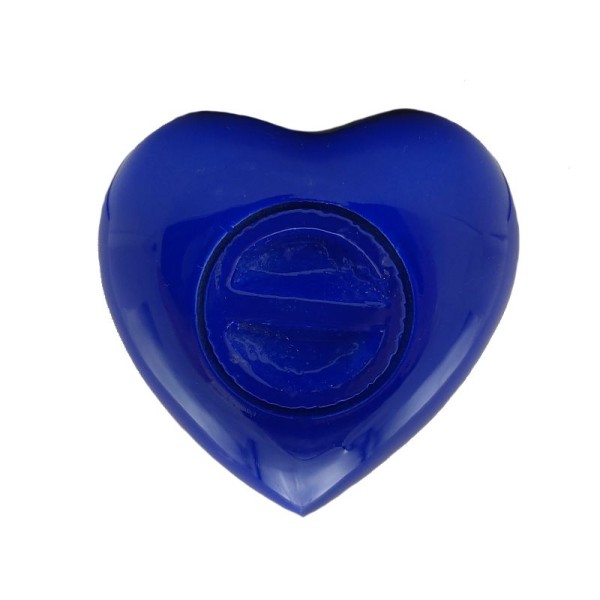 Purple Siesta Key Heart Keepsake Urn for Ashes Purple Siesta Key Heart Keepsake Urn for Ashes