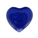 Purple Siesta Key Heart Keepsake Urn for Ashes 