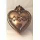 sacred heart small heart urn for ashes