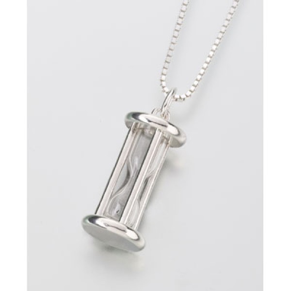 hour glass cremation pendant hour glass cremation pendant