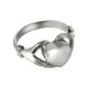 Heart Urn Ring Keepsake Cremation Jewelry