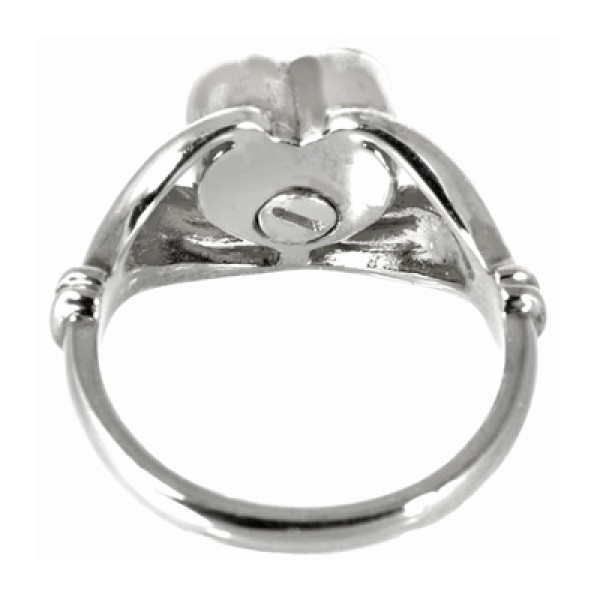 Heart Urn Ring Keepsake Cremation Jewelry Heart Urn Ring Keepsake Cremation Jewelry
