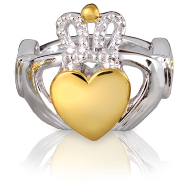 Irish Claddagh Keepsake Urn Ring Irish Claddagh Keepsake Urn Ring