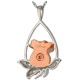 Rose Tear Drop Cremation Urn Jewelry for Ashes Rose Tear Drop Cremation Urn Jewelry for Ashes