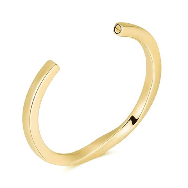 Gold tone Cremation Urn Bracelet Bangle