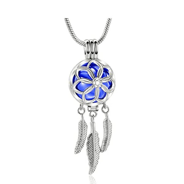 Dreamcatcher Cremation Urn Locket Necklace Dreamcatcher Cremation Urn Locket Necklace