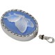 Blue Butterfly Sterling Silver Urn Cameo Necklace Blue Butterfly Silver Urn Cameo Necklace for Ashes