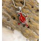 Cardinal Small Keepsake Charm for Ashes