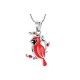 Cardinal Small Keepsake Charm for Ashes Cardinal Small Keepsake Charm for Ashes