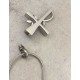 Cross With Rose Necklace for Ashes