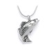 Leaping Bass Fish Cremation Jewelry