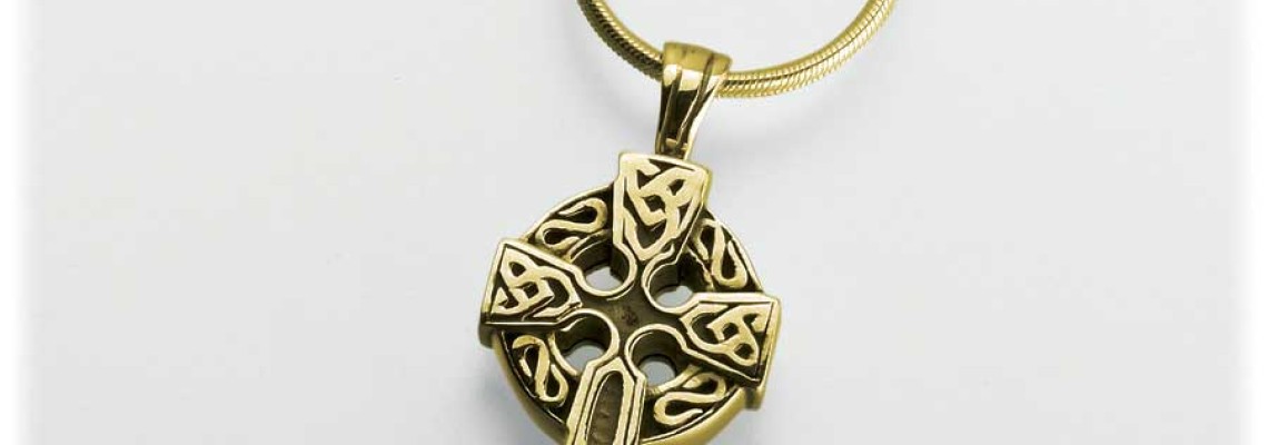 Gold Memorial Urn Jewelry Gold Memorial Urn Jewelry