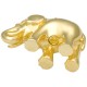 Gold Elephant Cremation Jewelry