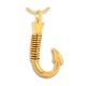 Gold Fish Hook Jewelry for Ashes