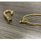 Gold Stainless Steel Fish Hook Jewelry for Ashes