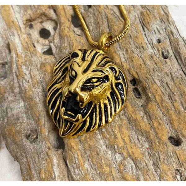 Lion Cremation Jewelry for Ashes