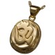 Power of OM Yoga Gold Cremation Jewelry Power of OM Yoga Gold Cremation Jewelry