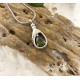 Green August Birthstone Ash Pendant 