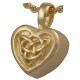 Gold Celtic Knot Heart Urn Jewelry Gold Celtic Knot Urn Jewelry