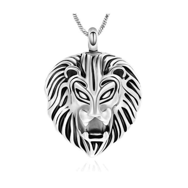 Silver Lion Jewelry for Ashes