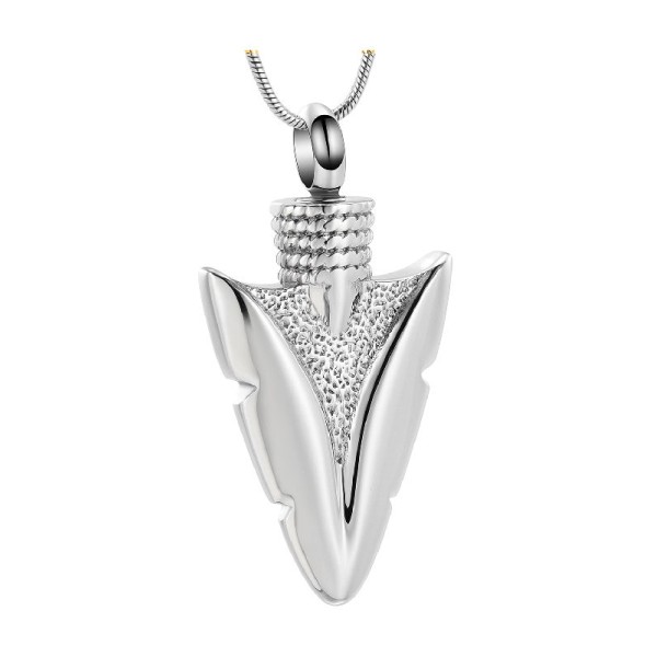 Arrowhead Gold Urn Necklace for Ashes Arrowhead Gold Urn Necklace for Ashes