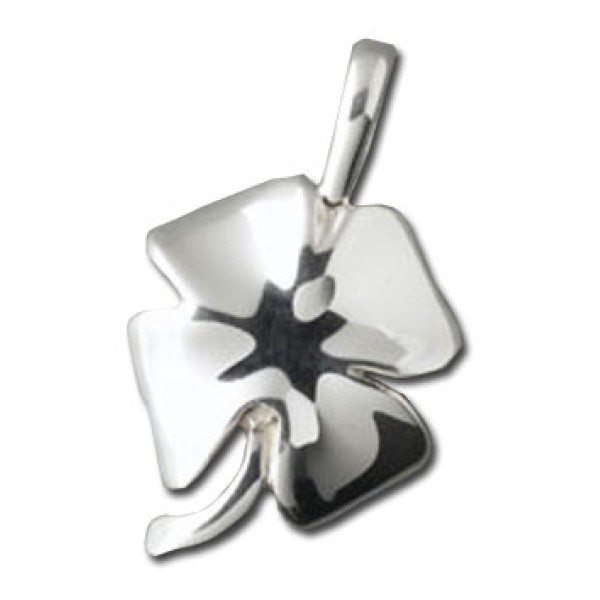 clover cremation jewelry Clover urn pendent