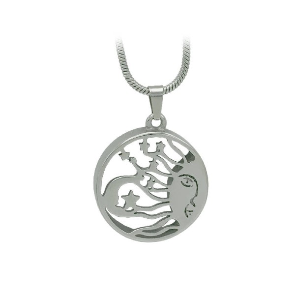 Sun, Moon,Stars Ash Urn Jewelry in Gold, Rose Gold, Silver Sun, Moon,Stars Ash Urn Jewelry in Gold, Rose Gold, Silver