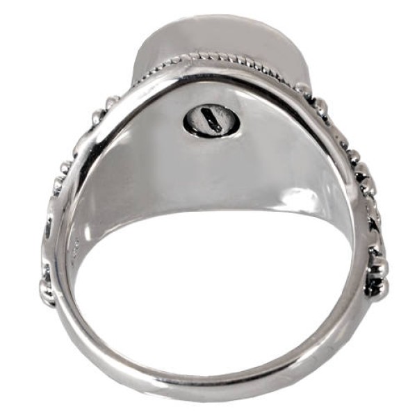Silver Memorial Ring for Ashes Silver Memorial Ring for Ashes