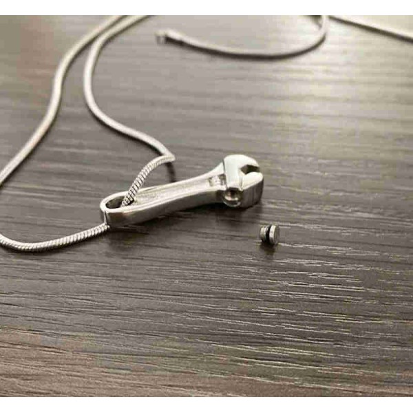Wrench urn necklace discount