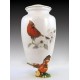 small red cardinal keepsake urn for ashes