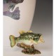 Bass Fishing Mini Keepsake Urn for Ashes