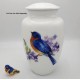 Blue Bird Jeweled Mini Keepsake Urn