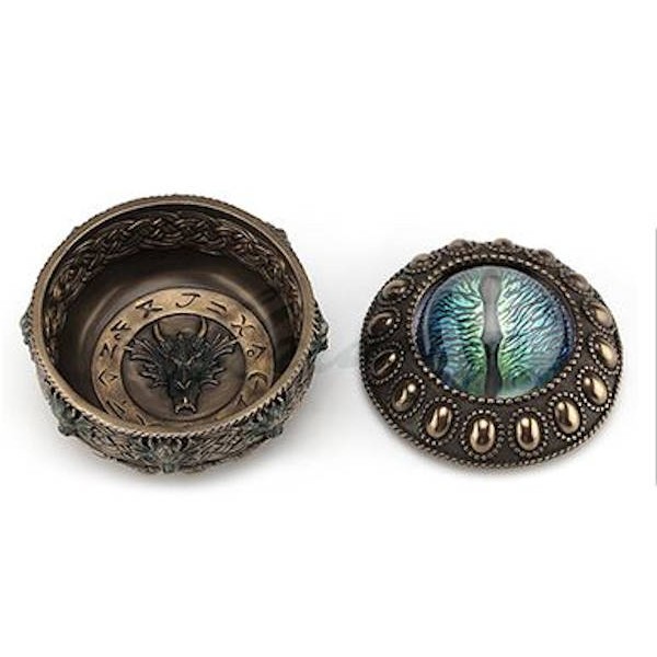 Blue Dragon Eye Keepsake Urn Blue Dragon Eye Keepsake Urn