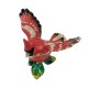 small red cardinal keepsake urn for ashes