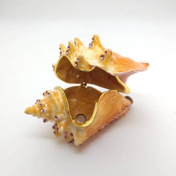 Small Conch Sea Shell Keepsake Urn Small Conch Sea Shell Keepsake Urn