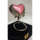 Small Sweet Pink Heart Urn for Ashes