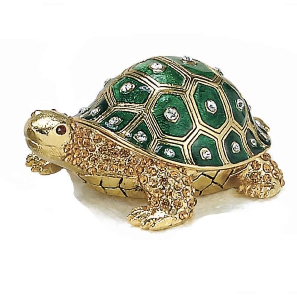 Small Green Turtle Cremation Urn for Ashes Small Green Turtle Urn for Ashes
