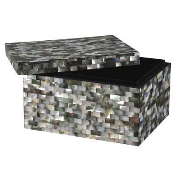 Iridescent Mother Of Pearl Cremation Box Iridescent Mother Of Pearl Cremation Box
