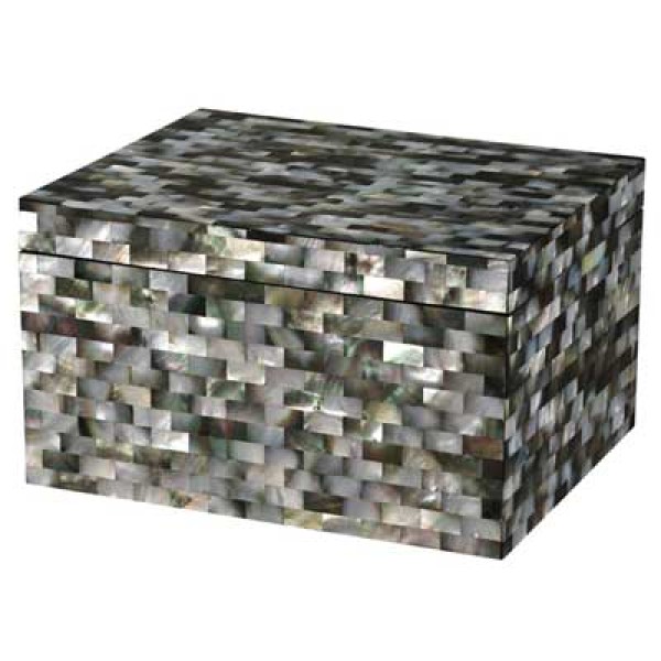 Iridescent Mother Of Pearl Cremation Box Iridescent Mother Of Pearl Cremation Box