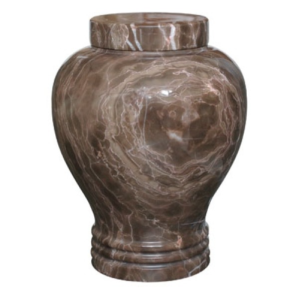 Tiger Eye Marble Funeral Urn for Adult
