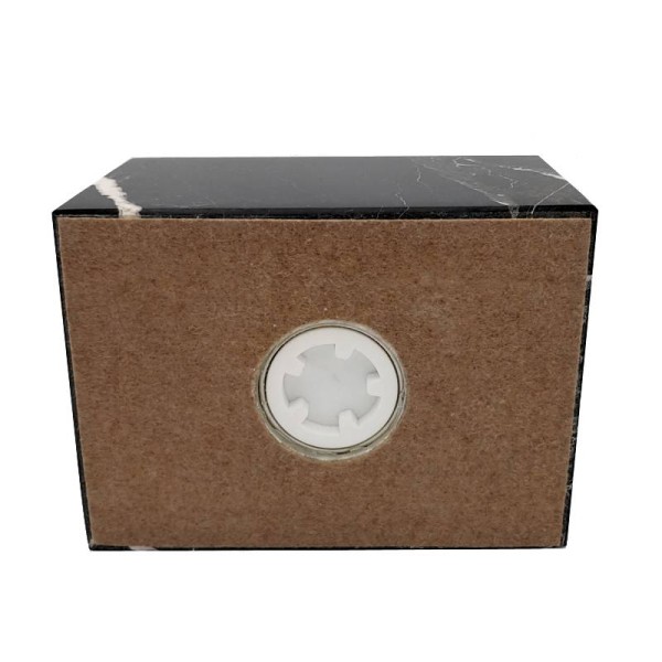 Black Marble Cremation Urn Box Black Marble Cremation Urn Box