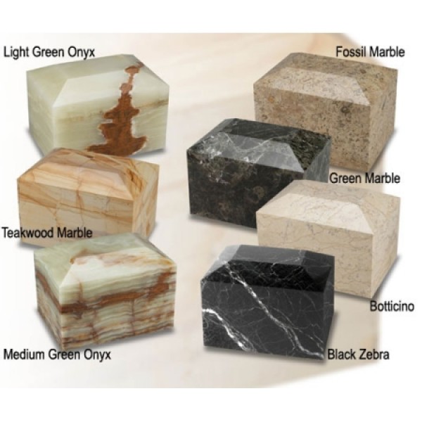 Natural Stone Cube Youth Urns Natural Stone Cube Youth Urns