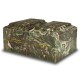 Camo Cultured Marble Companion Cremation Urn for Two People