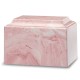 Pink Cultured Marble Urn for Adult Pink Cultured Marble Urn