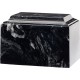 Black Zebra Cultured Marble Urn USA Black Zebra Cultured Marble Urn