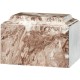 Brown adult marble cremation urn Brown Cultured Marble Urn