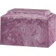 Mauve Cultured Marble Adult Cremation Urn Mauve Cultured Marble Adult Urn