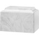 White Cultured Marble Urn 